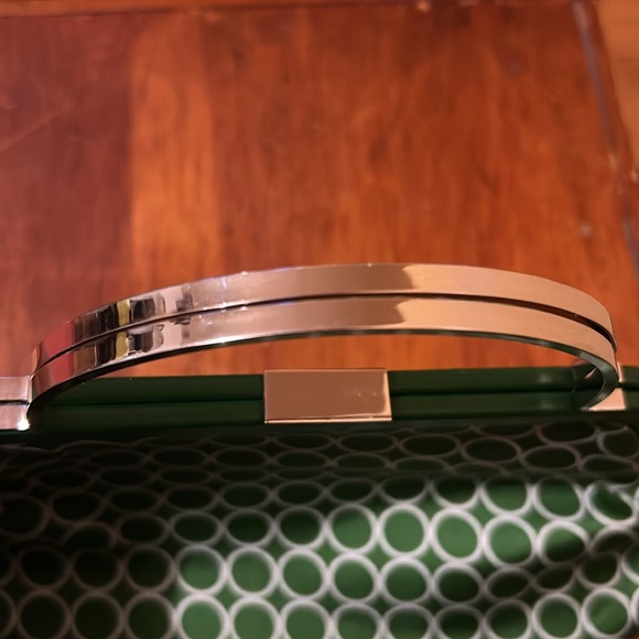 Banana Republic Printed Silk Top Handle Clutch - Picture 2 of 8